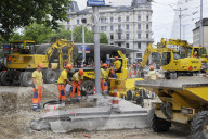 Bellvue Zürich Baustelle 2009
