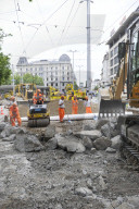 Bellvue Zürich Baustelle 2009