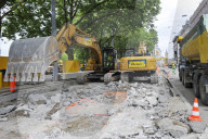 Bellvue Zürich Baustelle 2009
