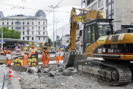 Bellvue Zürich Baustelle 2009