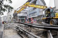 Bellvue Zürich Baustelle 2009
