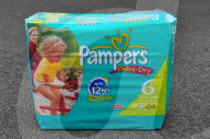 Wegwerfwindel "Pampers" 2009#disposable nappy "Pampers" 2009