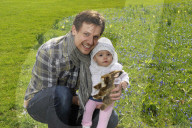 Tim Wieland mit Tochter Malu