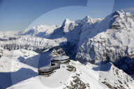 Winter Schnee Flugaufnahme, 2011