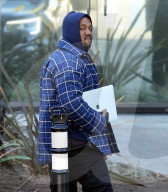 EXKLUSIV - Zuwenig Schlaf? Kanye West schaut müde drein