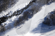 Winter Schnee Flugaufnahme, 2011