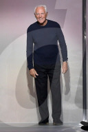 PEOPLE - Paris Haute Couture Fashion Week: Giorgio Armani auf dem Catwalk