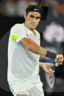 PEOPLE - Australian Open: Roger Federer gegen Tomas Berdych 