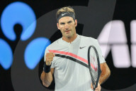 PEOPLE - Australian Open: Roger Federer gegen Tomas Berdych 