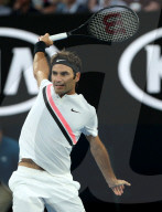 PEOPLE - Australian Open: Roger Federer gegen Tomas Berdych 