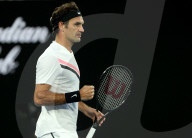 PEOPLE - Australian Open: Roger Federer gegen Tomas Berdych 