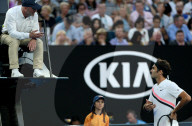 PEOPLE - Australian Open: Roger Federer gegen Tomas Berdych 