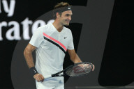 PEOPLE - Australian Open: Roger Federer gegen Tomas Berdych 