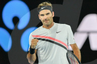 PEOPLE - Australian Open: Roger Federer gegen Tomas Berdych 