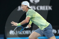 PEOPLE - Australian Open: Roger Federer gegen Tomas Berdych 