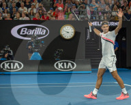 PEOPLE - Australian Open: Roger Federer steht im Halbfinal
