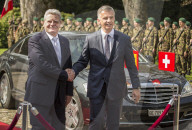 Joachim Gauck, Bundespr�sident, Staatsbesuch Schweiz 2014