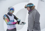 LINDSEY VONN TRAINING SAAS FEE 2014 