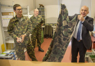 Ueli Maurer, Bundesrat bei der "Tour de Gripen" 2014