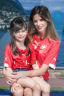 Elena Bonzanni, Freu von Fussballer Valon Behrami 2014
