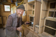 Fred Jaggi, Imker in Gadmen 2014