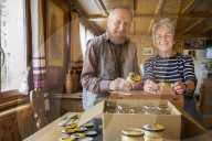 Fred Jaggi, Imker in Gadmen 2014