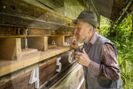 Fred Jaggi, Imker in Gadmen 2014