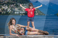 Elena Bonzanni, Freu von Fussballer Valon Behrami 2014
