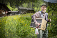 Fred Jaggi, Imker in Gadmen 2014
