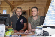 Roberto Danielli und Marco Baggi, Barkeeper in Bergamo, 2014