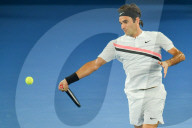 PEOPLE - Australian Open: Roger Federer gegen Hyeon Chung