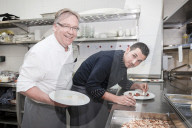 Peter Moser, Koch im Restaurant "Les Quatres Saisons" in Basel 2014