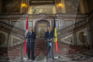 Didier Burkhalter, Bundespr�sident, Bundesrat 2014 Besuch in Br�ssel 