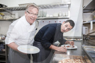 Peter Moser, Koch im Restaurant "Les Quatres Saisons" in Basel 2014