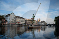Hafenkran in Zürich 2014
