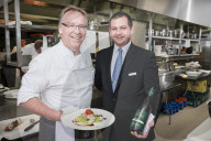 Peter Moser, Koch im Restaurant "Les Quatres Saisons" in Basel 2014