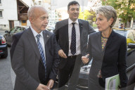 Ueli Maurer, Bundesrat bei der "Tour de Gripen" 2014