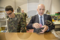 Ueli Maurer, Bundesrat bei der "Tour de Gripen" 2014