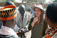 PEOPLE -  Melinda Gates besucht ihre Stiftung in Burkina Faso