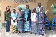 PEOPLE -  Melinda Gates besucht ihre Stiftung in Burkina Faso