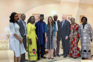PEOPLE -  Melinda Gates besucht ihre Stiftung in Burkina Faso