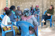 PEOPLE -  Melinda Gates besucht ihre Stiftung in Burkina Faso