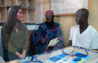 PEOPLE -  Melinda Gates besucht ihre Stiftung in Burkina Faso