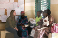 PEOPLE -  Melinda Gates besucht ihre Stiftung in Burkina Faso