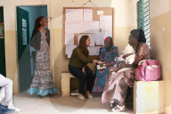 PEOPLE -  Melinda Gates besucht ihre Stiftung in Burkina Faso