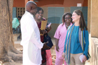 PEOPLE -  Melinda Gates besucht ihre Stiftung in Burkina Faso