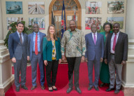 PEOPLE -  Melinda Gates besucht ihre Stiftung in Burkina Faso
