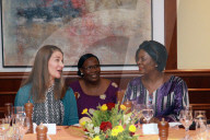 PEOPLE -  Melinda Gates besucht ihre Stiftung in Burkina Faso