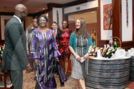PEOPLE -  Melinda Gates besucht ihre Stiftung in Burkina Faso