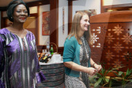 PEOPLE -  Melinda Gates besucht ihre Stiftung in Burkina Faso